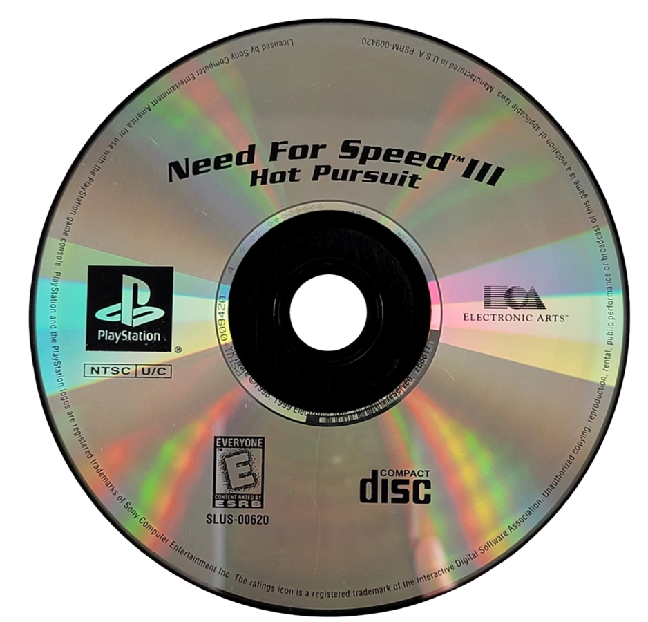 Need for Speed 3 Hot Pursuit [Greatest Hits] – PlayStation 1 (PS1)