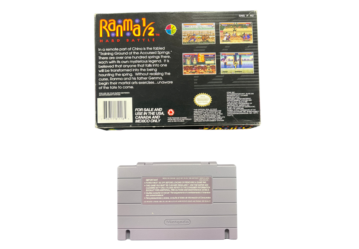 Ranma 1/2 Hard Battle [Missing Manual/Inserts] – Super Nintendo Entertainment System (SNES)