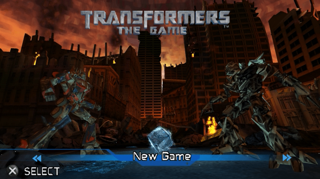 Transformers: The Game – PlayStation Portable (PSP)