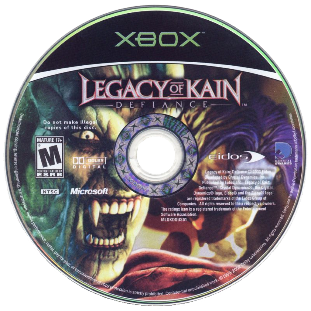 Legacy of Kain Defiance – Xbox (XBOX)