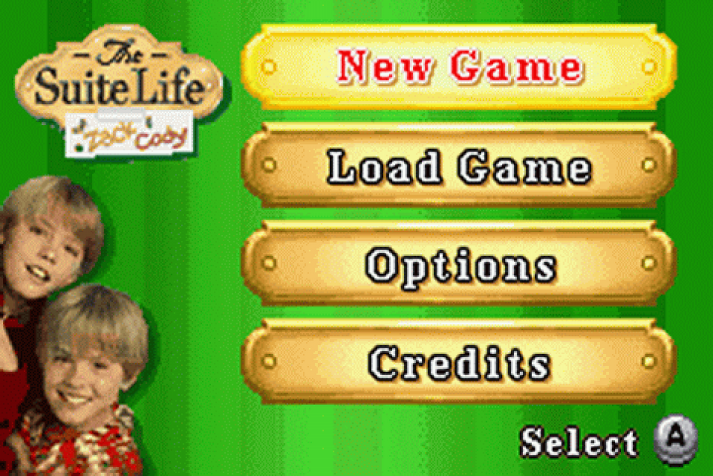 Suite Life of Zack and Cody: Tipton Caper – Game Boy Advance (GBA)