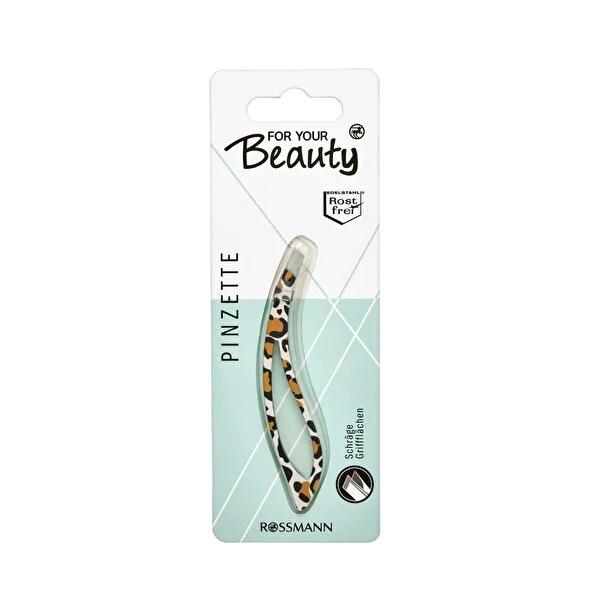 For Your Beauty Soft Touch Tweezers - Precision Grooming, Comfortable & Gentle on Skin