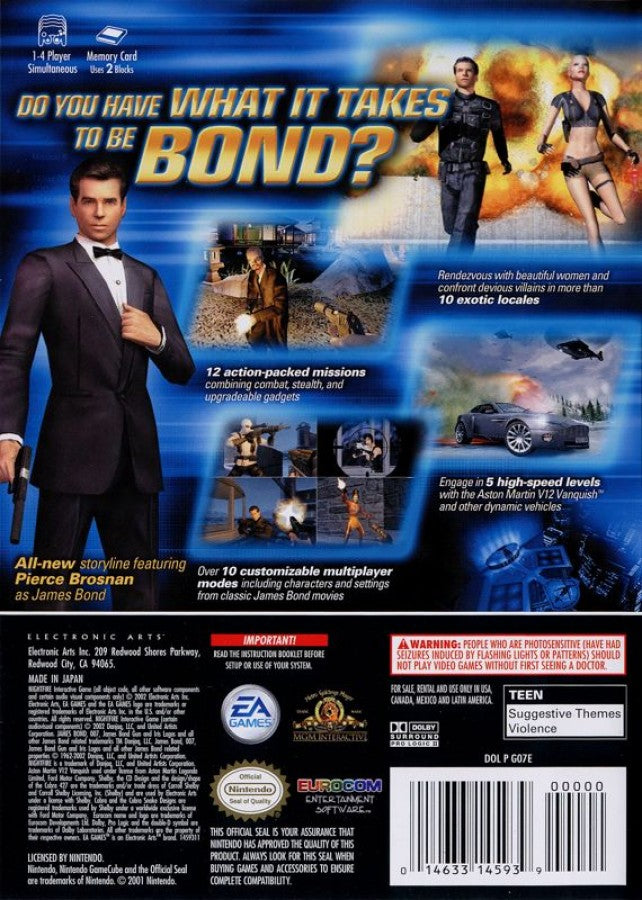 007: NightFire [Players Choice] – GameCube (GC)