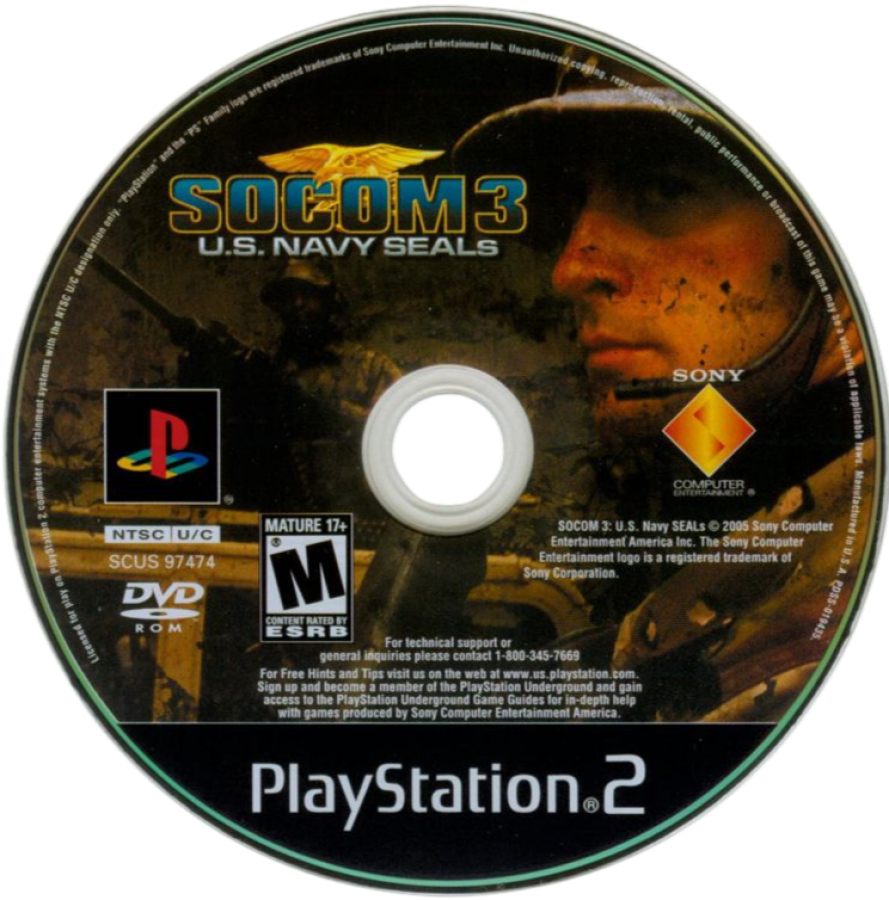 SOCOM 3: U.S. Navy Seals – PlayStation 2 (PS2)