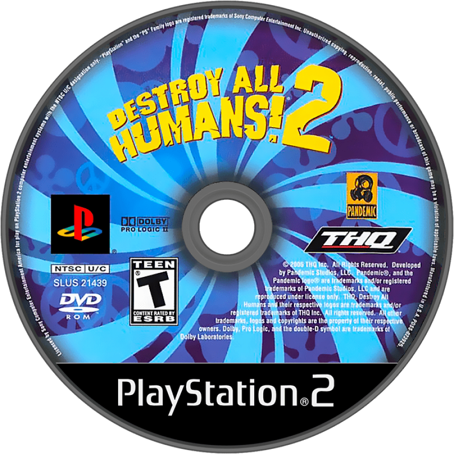 Destroy All Humans! 2 – PlayStation 2 (PS2)