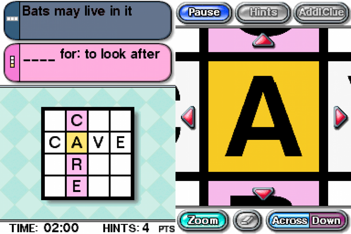 Crosswords DS – Nintendo DS (DS)