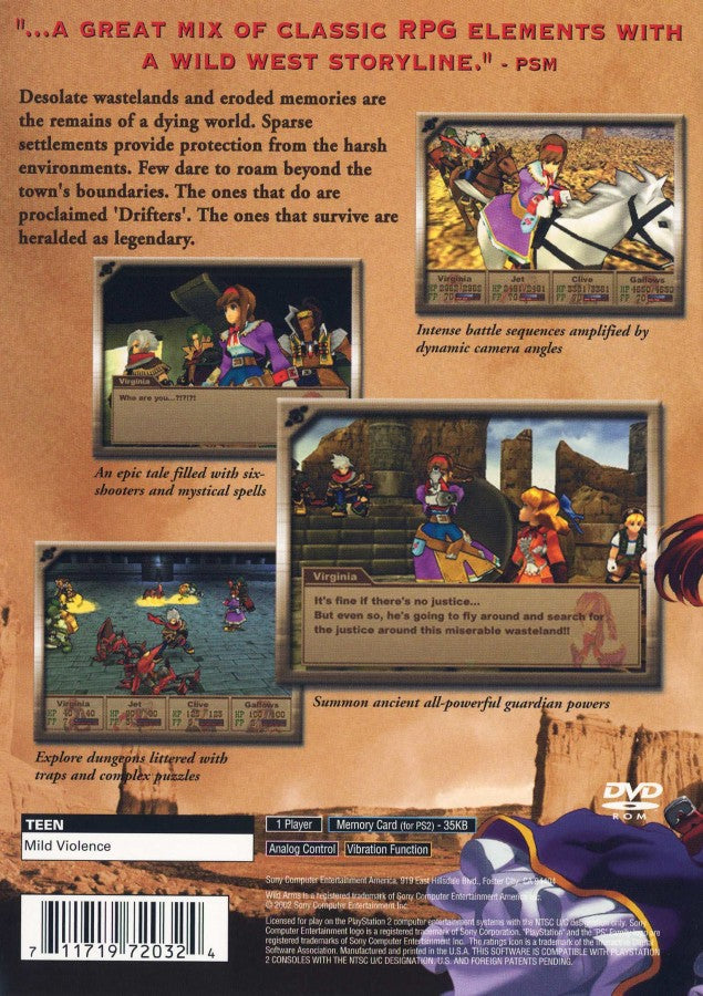 Wild Arms 3 – PlayStation 2 (PS2)
