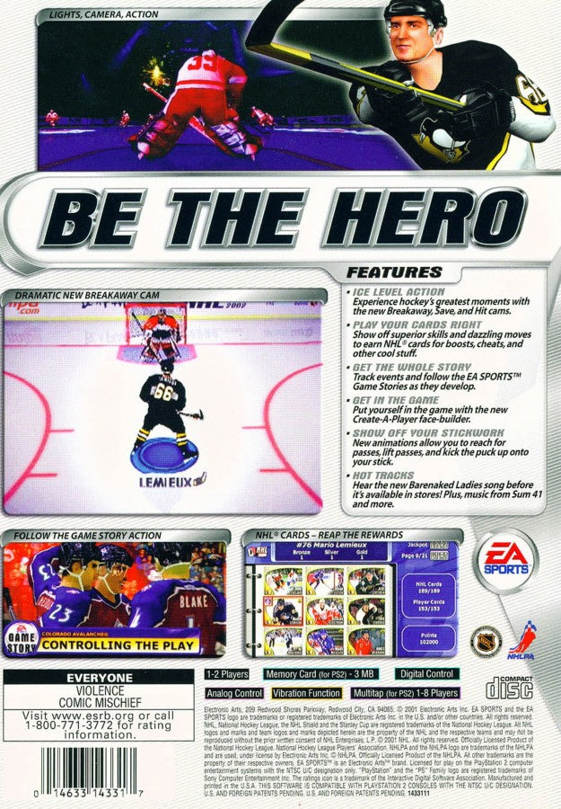 NHL 2002 – PlayStation 2 (PS2)