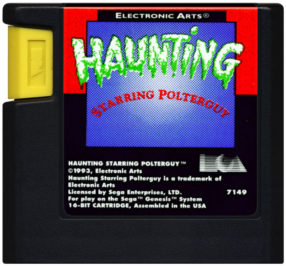 Haunting: Starring Polterguy – Sega Genesis (GEN)