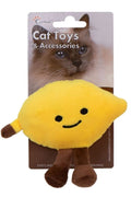 Eastland Catnip Crinkle Plush Lemon Interactive Cat Toy 12.5cm