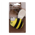 Eastland Plush Bee Cat Toy with Catnip and Digital Sound 6.5 cm
