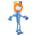 Eastland Rope Man Dog Toy with Plastic Ring 30 cm
