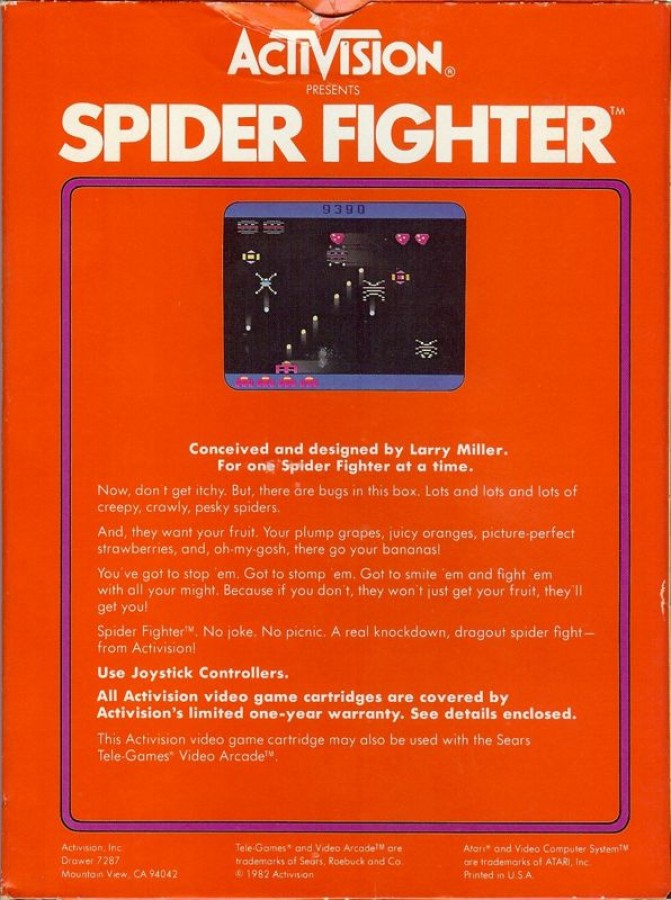 Spider Fighter – Atari 2600 (2600)