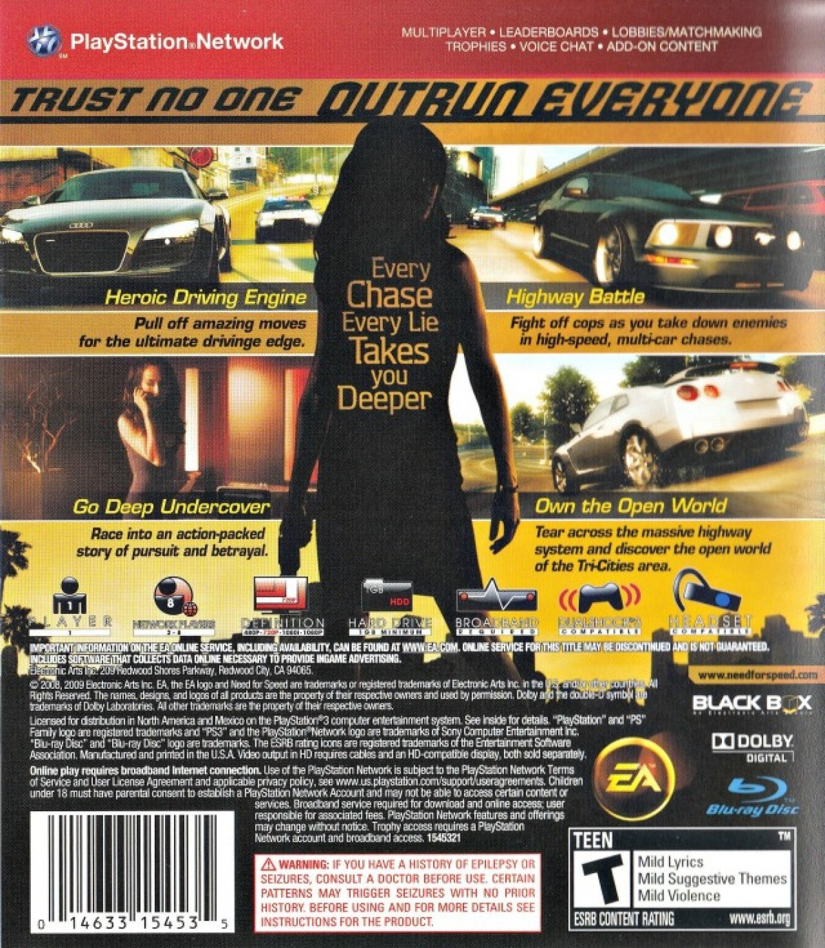 Need for Speed: Undercover – PlayStation 3 (PS3)