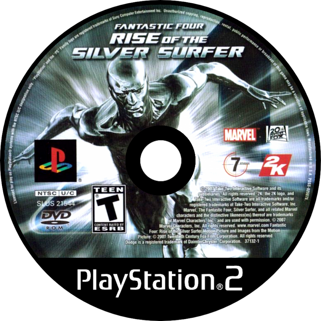 Fantastic 4: Rise of the Silver Surfer – PlayStation 2 (PS2)