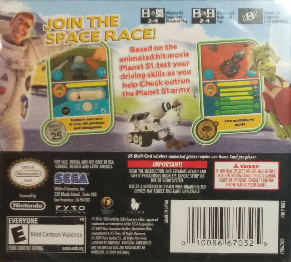 Planet 51: The Game — Nintendo DS (DS)