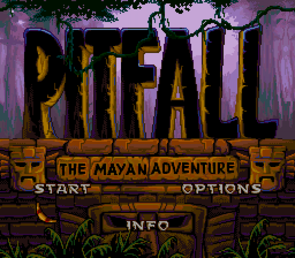 Pitfall Mayan Adventure – Super Nintendo Entertainment System (SNES)