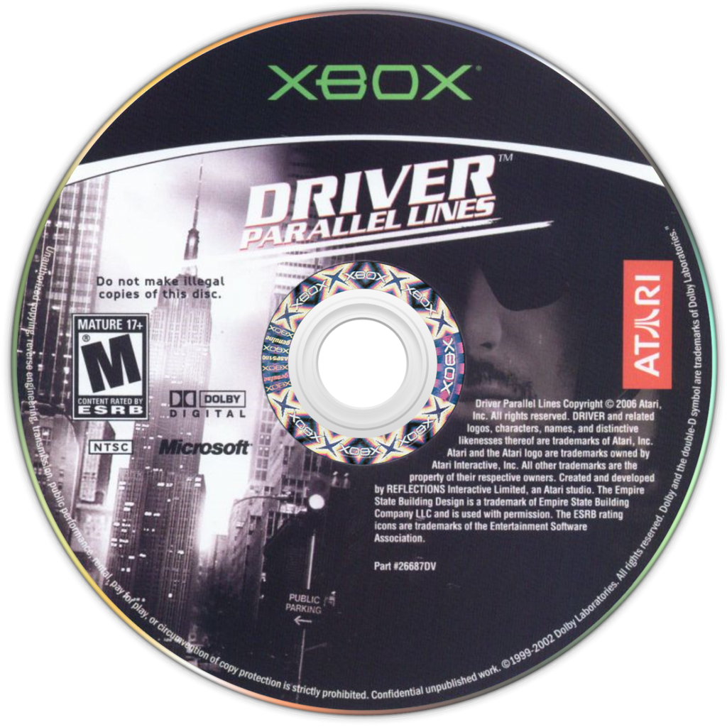 Driver: Parallel Lines – Xbox (XBOX)