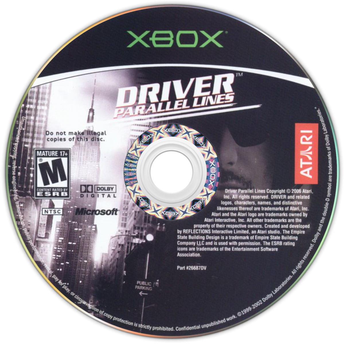 Driver: Parallel Lines – Xbox (XBOX)