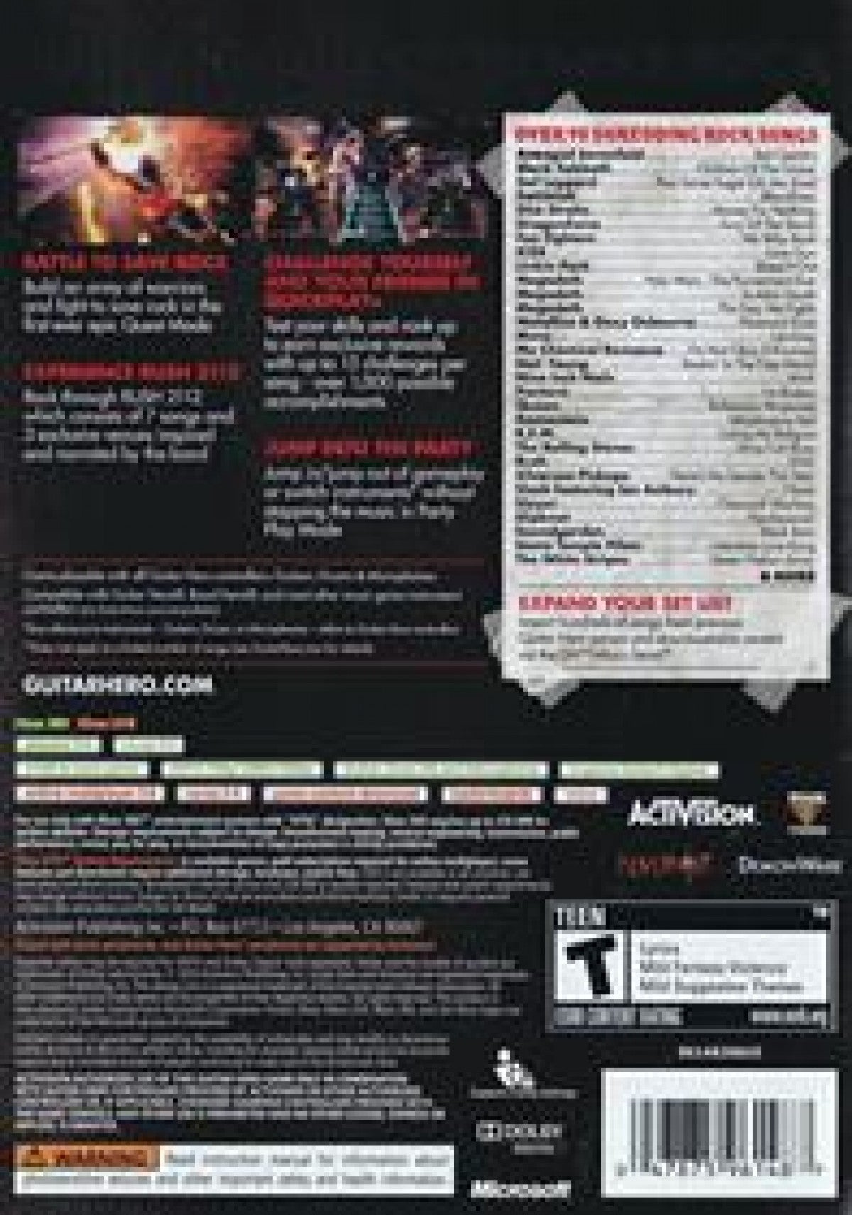 Guitar Hero: Warriors of Rock – Xbox 360 (X360)