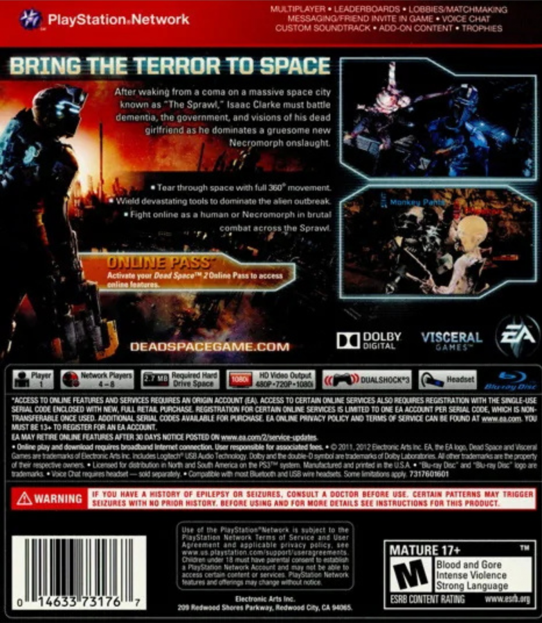 Dead Space 2 [Greatest Hits] – PlayStation 3 (PS3)