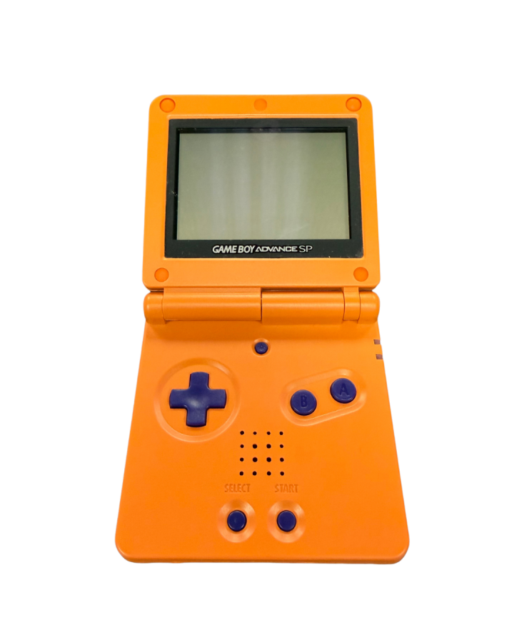 Game Boy Advance SP (GBA SP) [AGS-001] [Custom Naruto Shell] – Good Condition