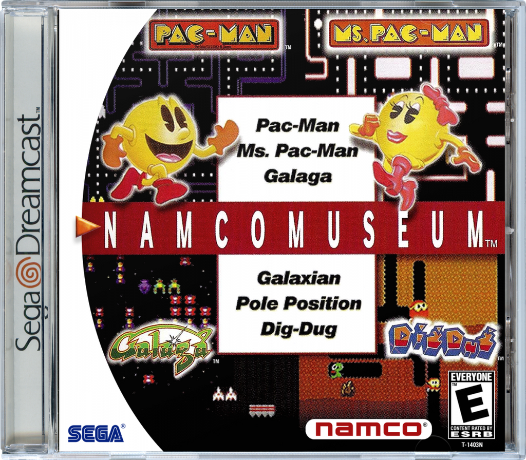 Namco Museum – Sega Dreamcast (DC)