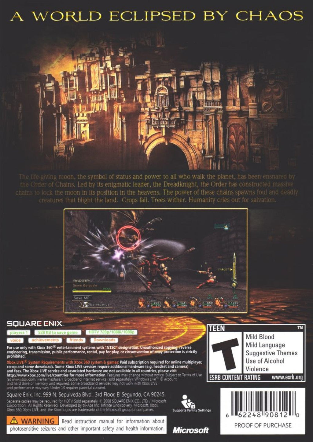 Infinite Undiscovery – Xbox 360 (X360)