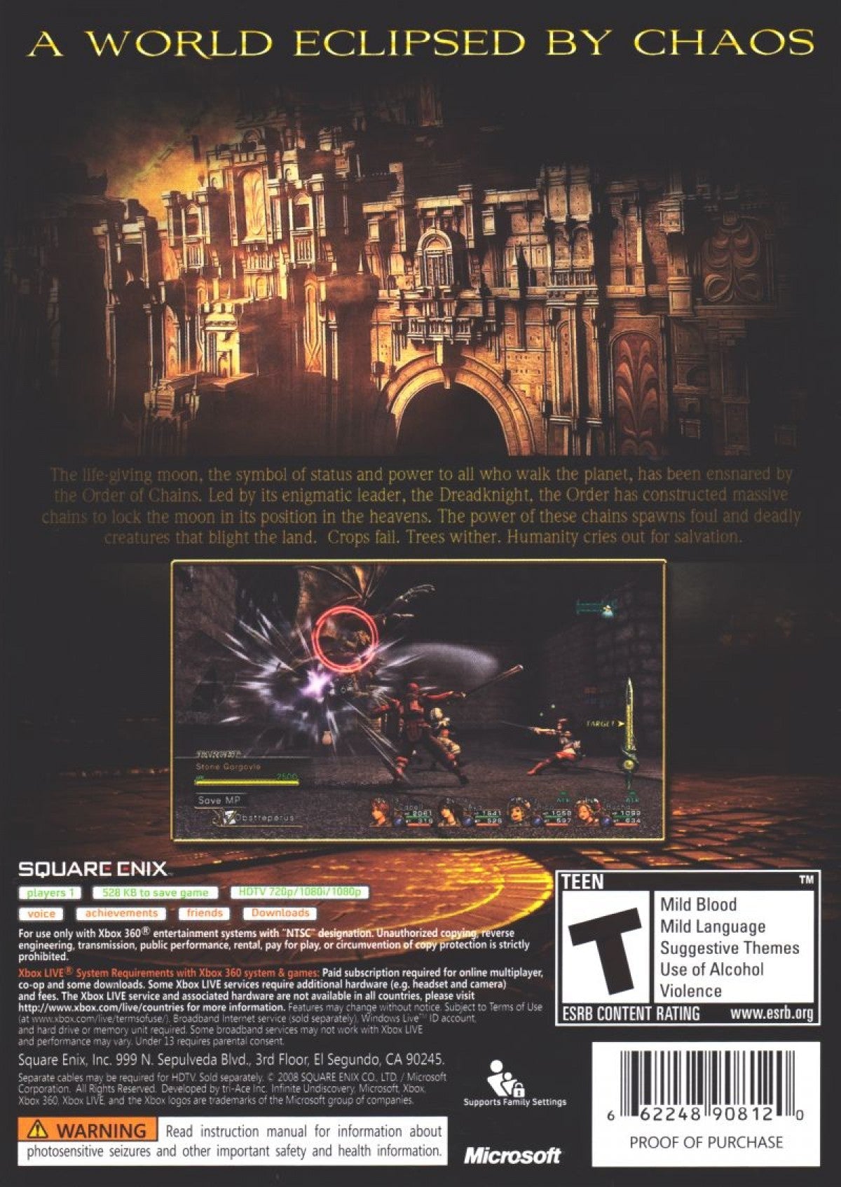 Infinite Undiscovery – Xbox 360 (X360)