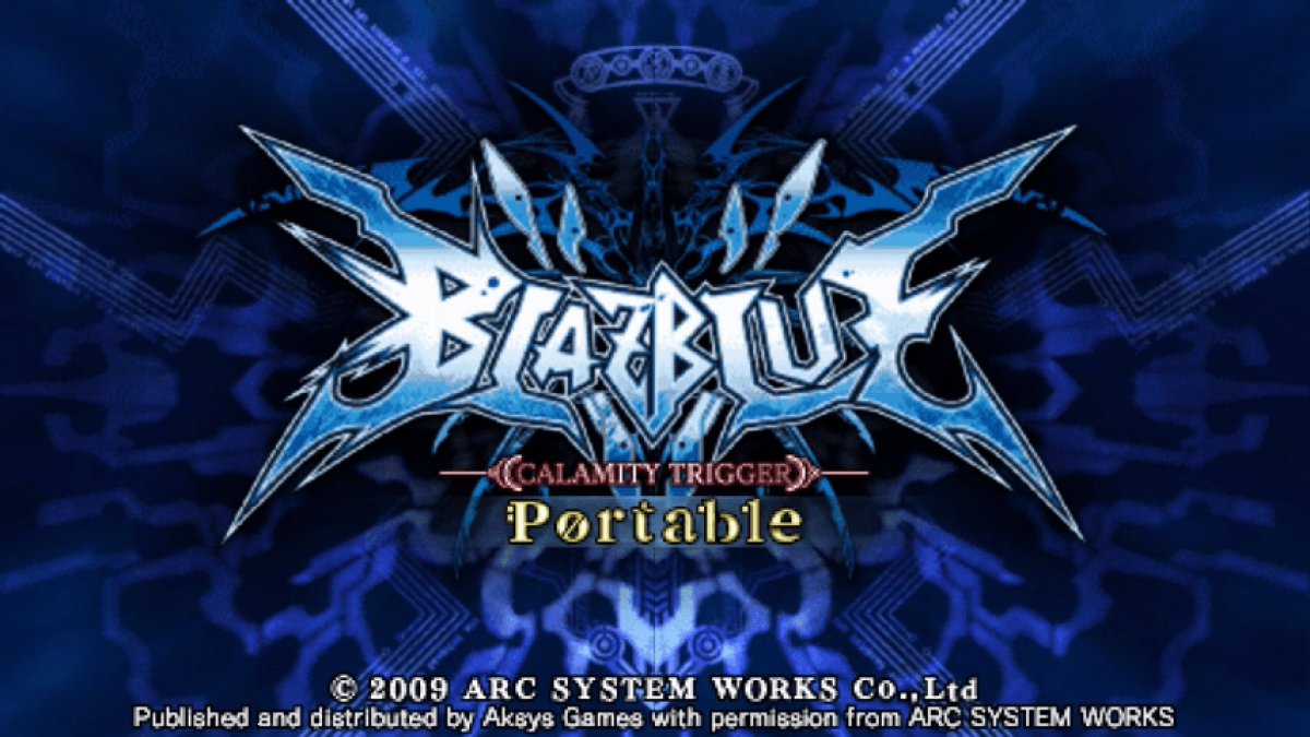 BlazBlue: Calamity Trigger Portable  – PlayStation Portable (PSP)