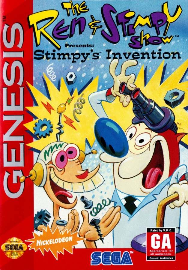 The Ren and Stimpy Show: Stimpy's Invention – Sega Genesis (GEN)