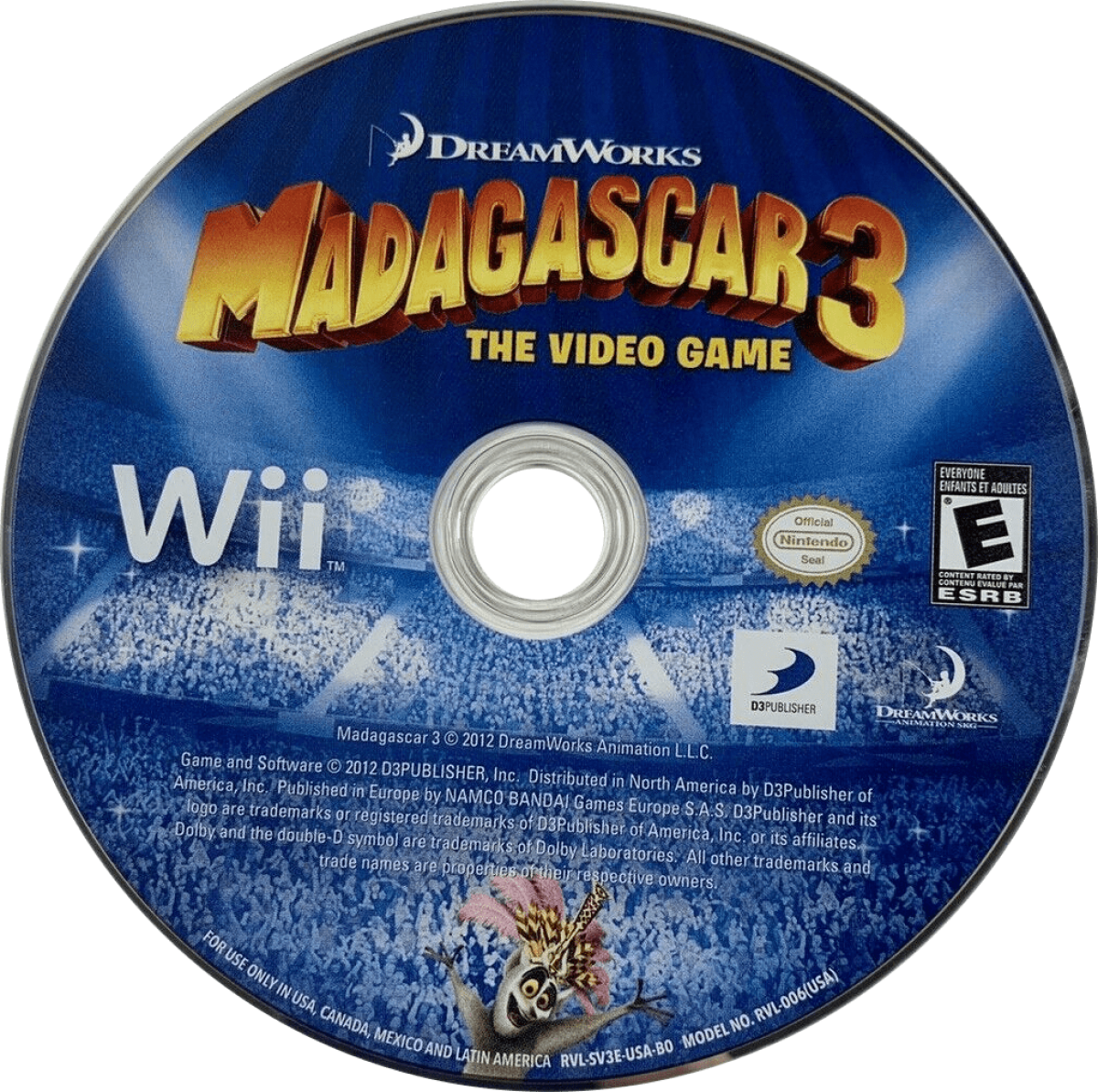 Madagascar 3 – Nintendo Wii (Wii)