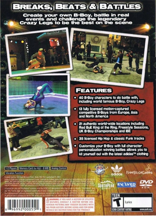 B-Boy – PlayStation Portable (PSP)