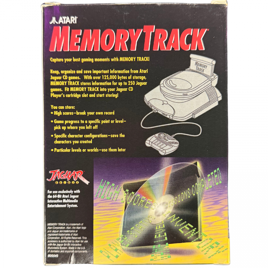 Memory Track – Atari Jaguar CD (JAGCD)