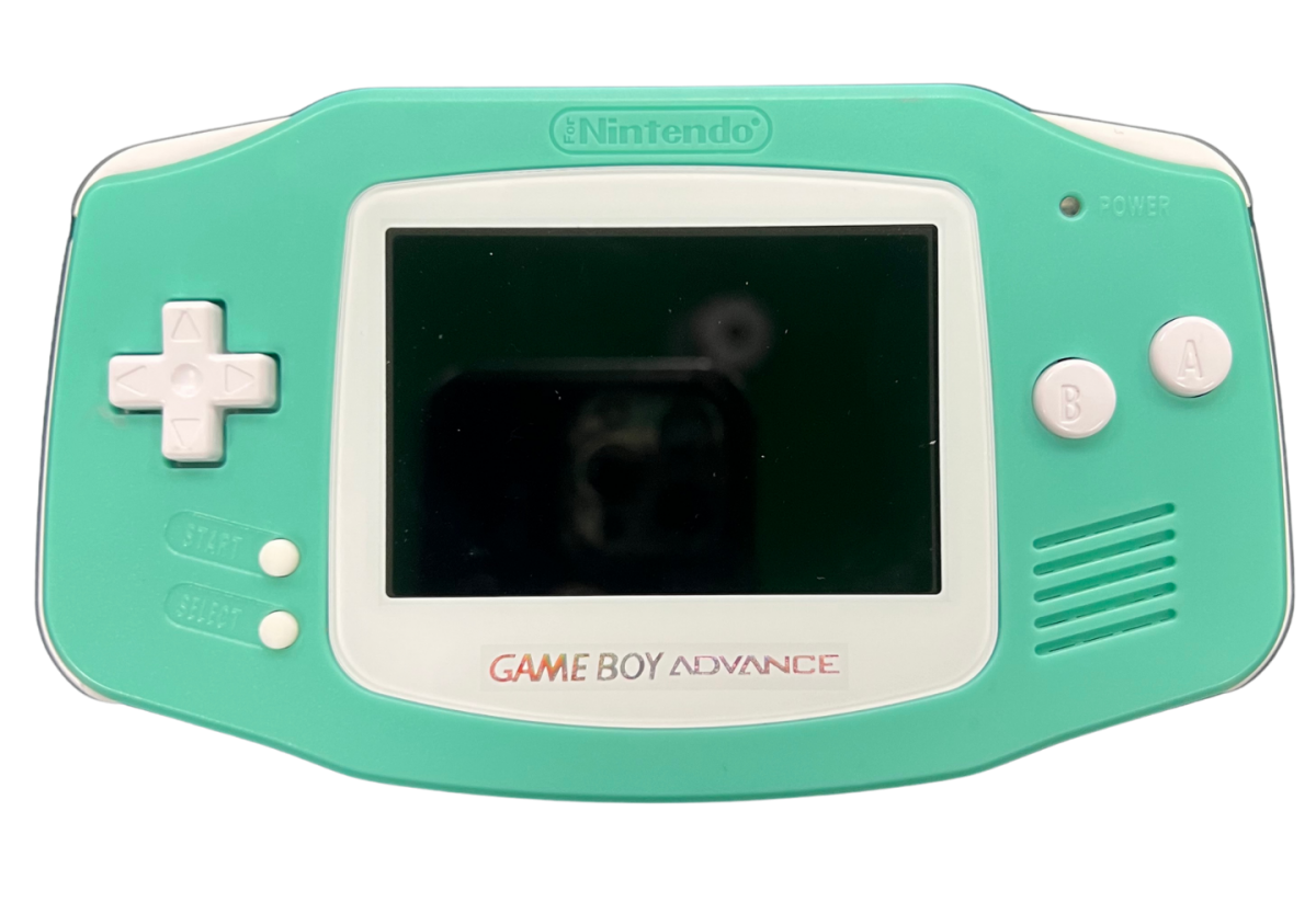 Game Boy Advance System (GBA)[IPS Screen][Custom Mint Green Shell] – Good Condition