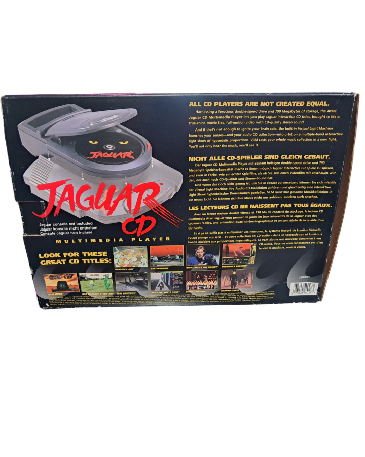 Atari Jaguar CD System [Complete in Box] – [JAG]