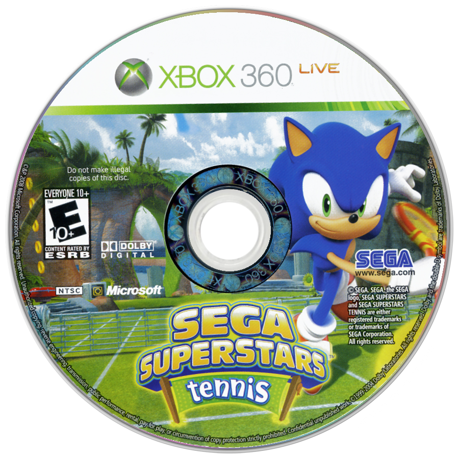Sega Superstars Tennis & Xbox Live Arcade – Xbox 360 (X360)