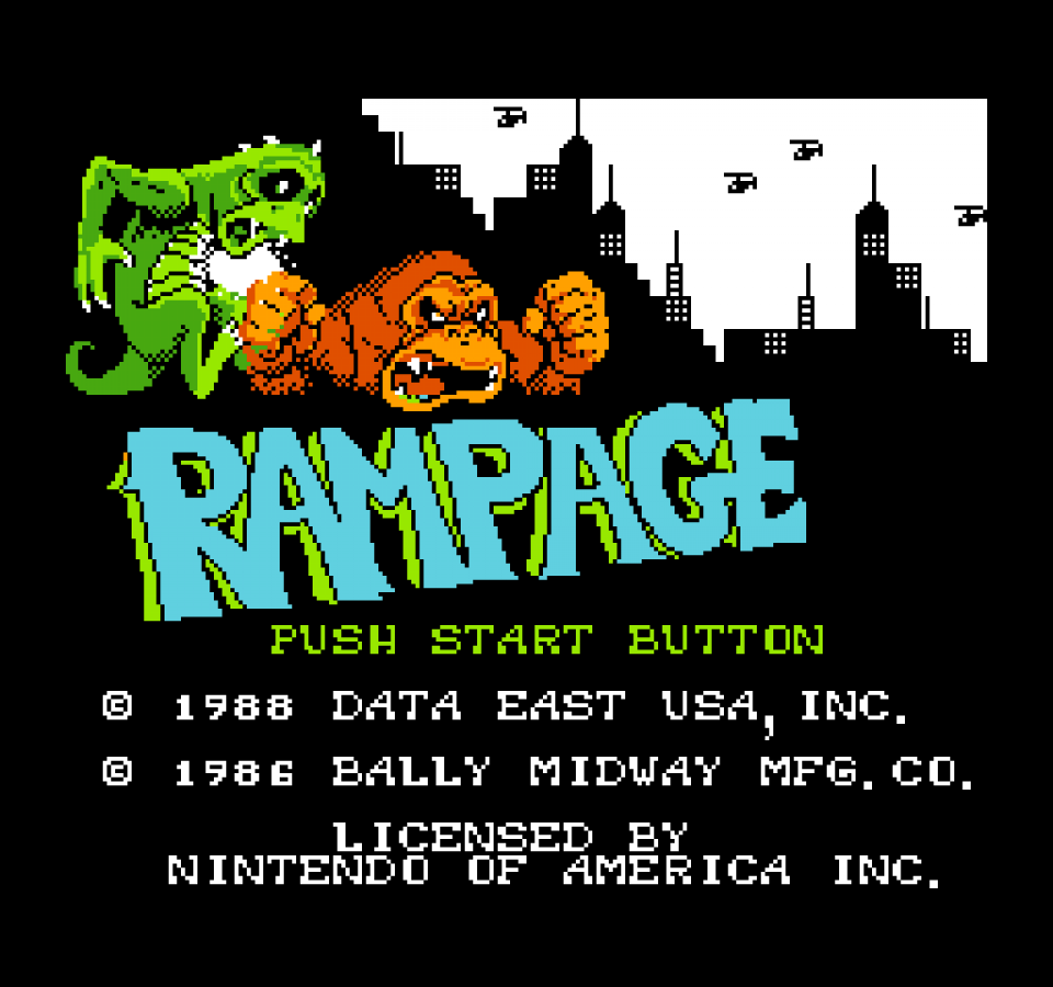 Rampage – Nintendo Entertainment System (NES)