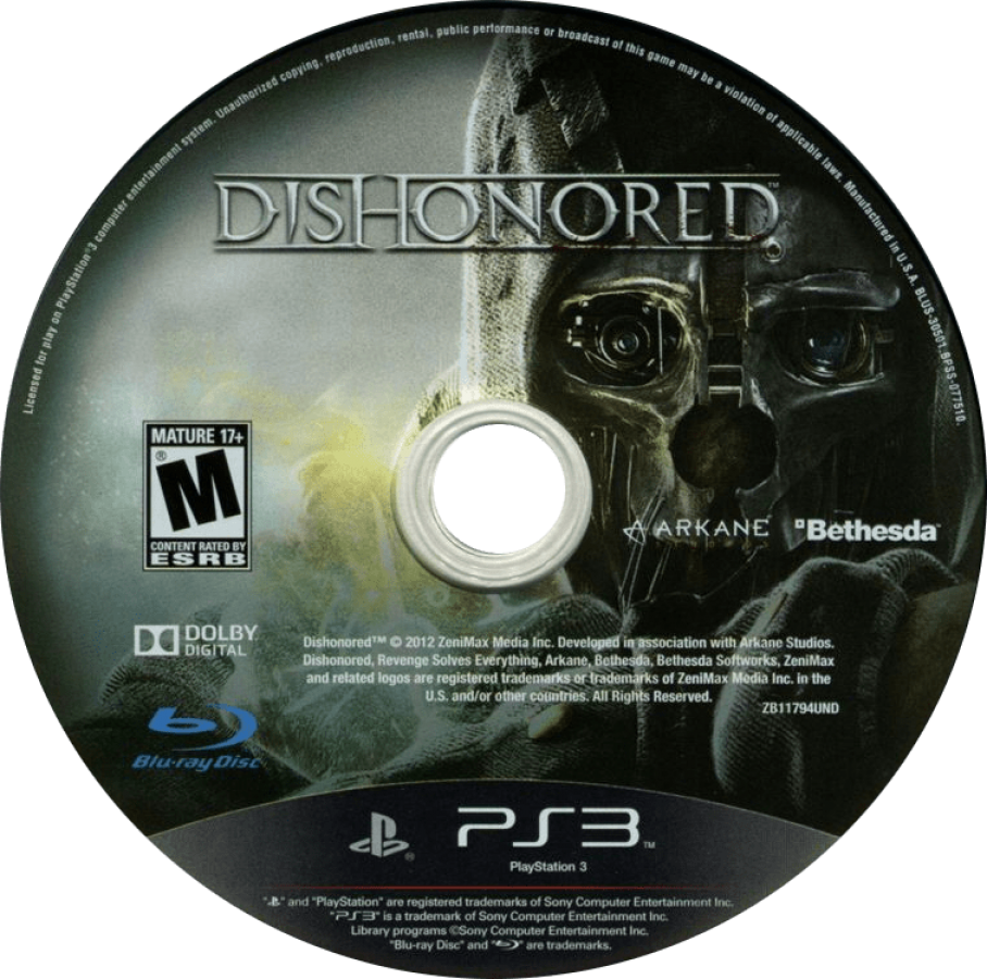 Dishonored – PlayStation 3 (PS3)