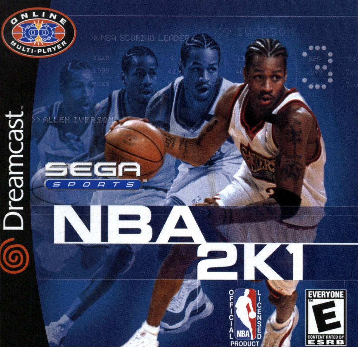 NBA 2K1 – Sega Dreamcast (DC)