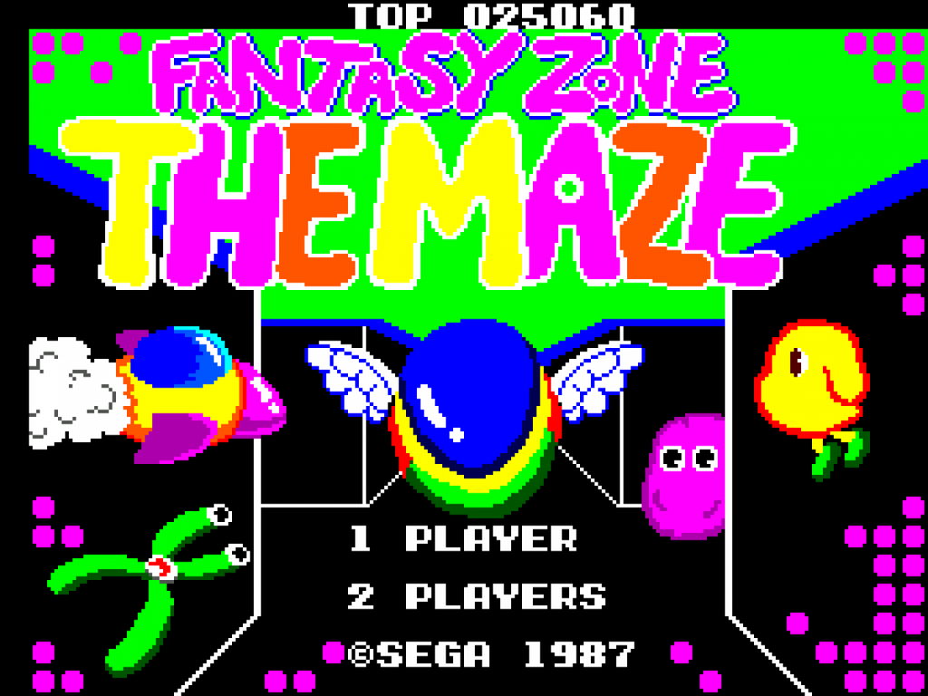 Fantasy Zone the Maze – Sega Master System (SMS)