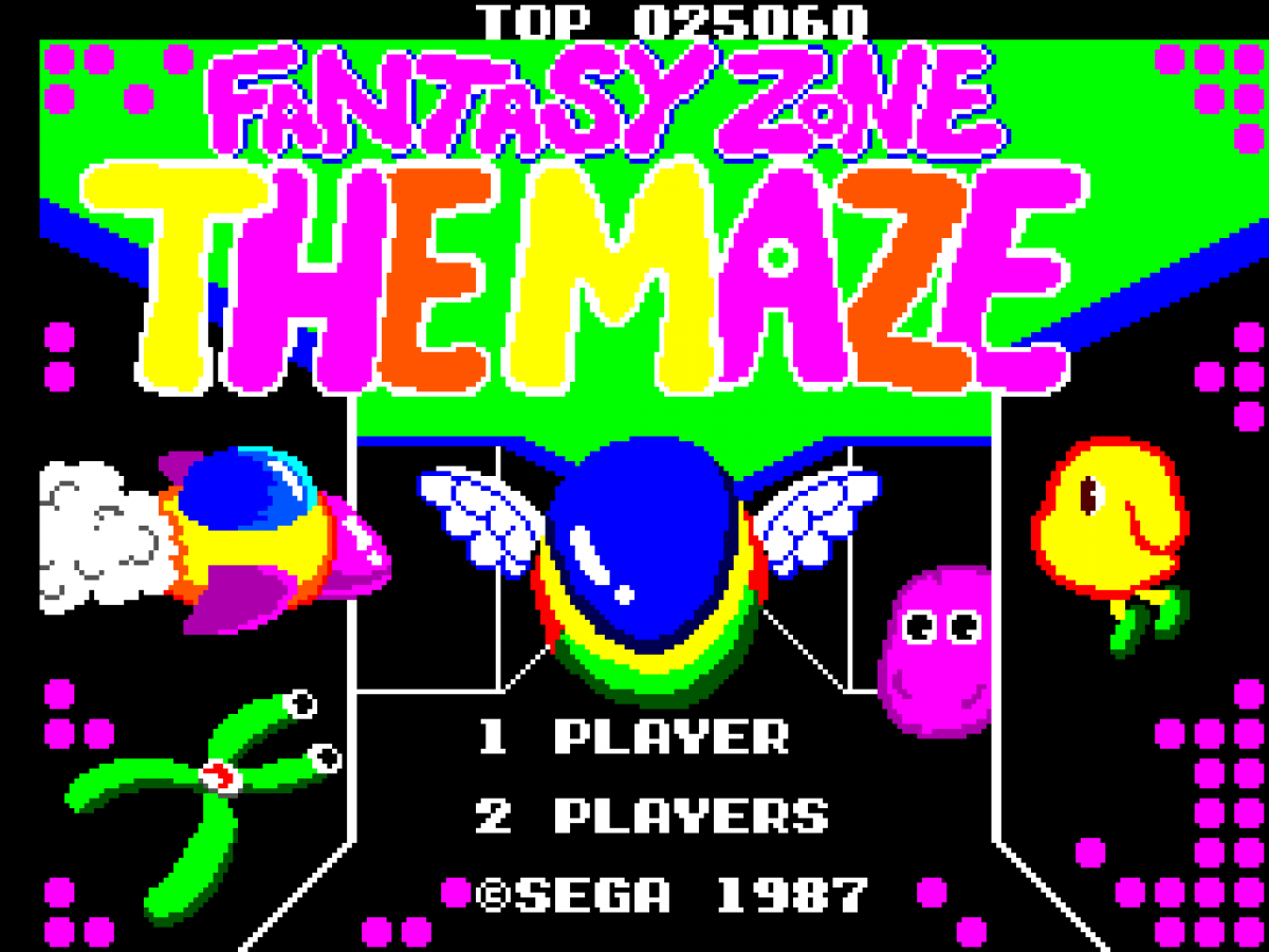 Fantasy Zone the Maze – Sega Master System (SMS)