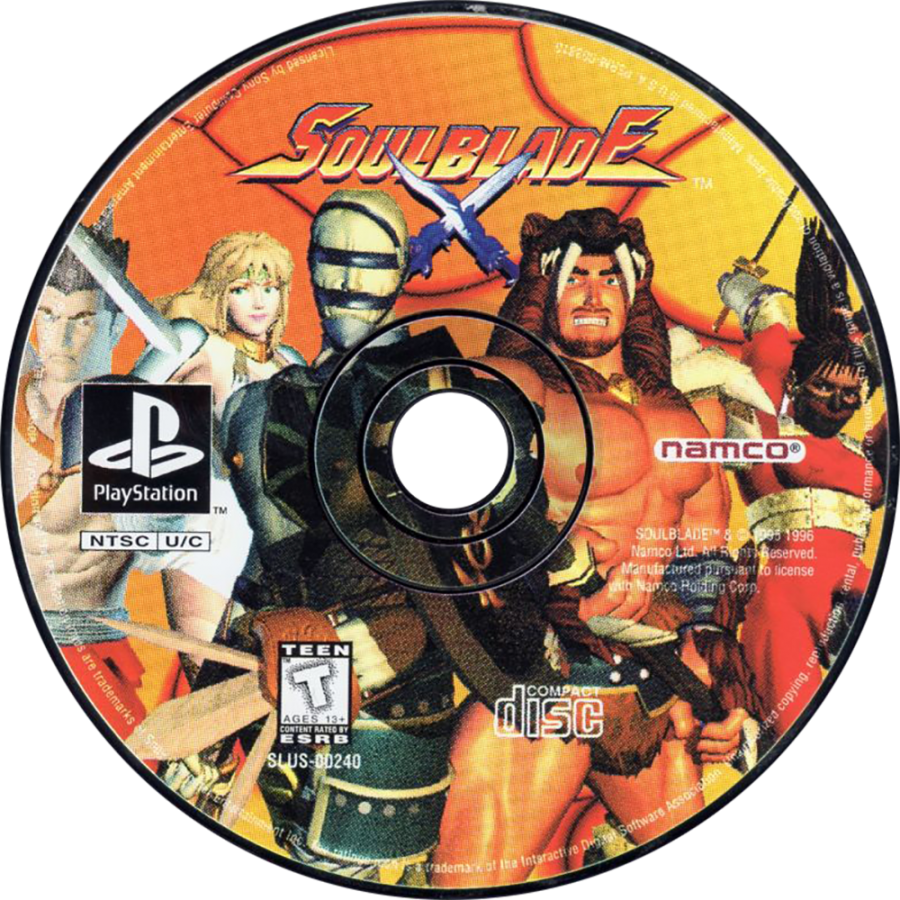 Soul Blade – PlayStation 1 (PS1)