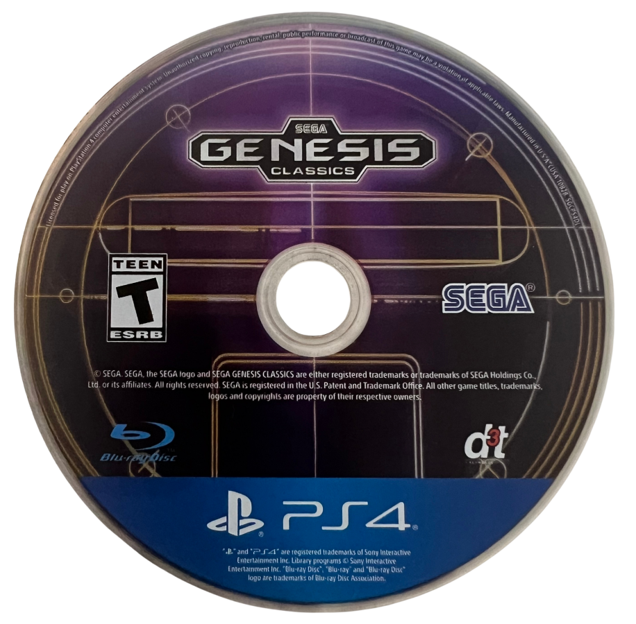 Sega Genesis Classics – PlayStation 4 (PS4)