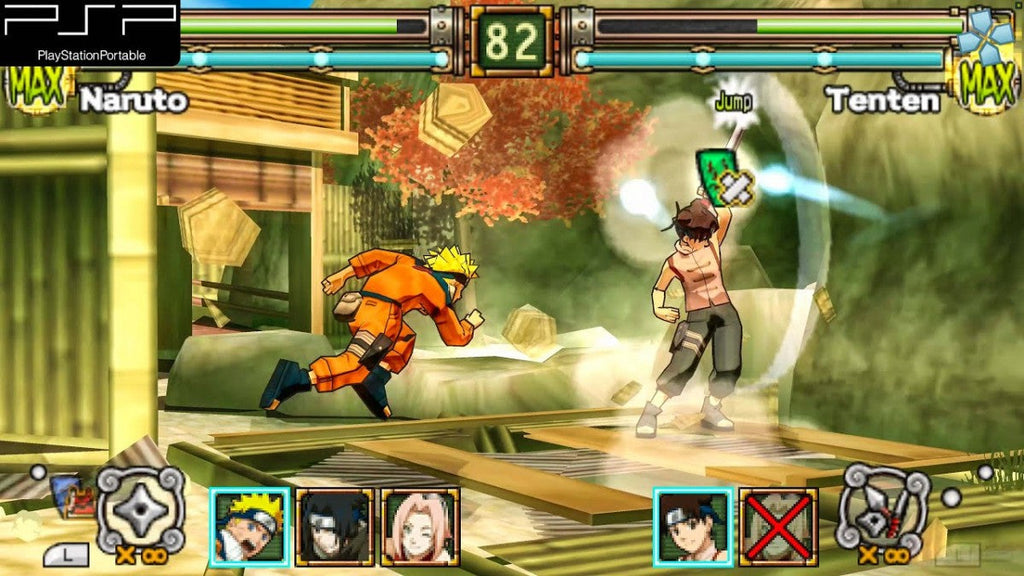Naruto: Ultimate Ninja Heroes – PlayStation Portable (PSP)
