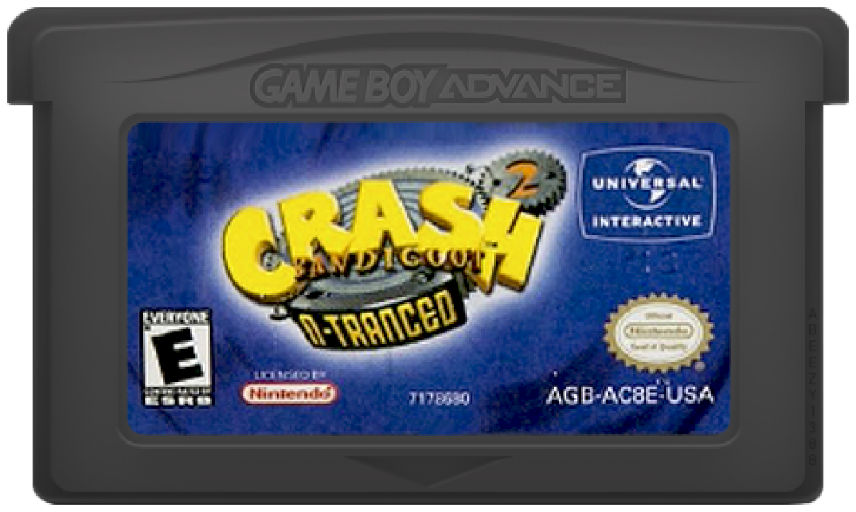 Crash Bandicoot 2: N-tranced – Game Boy Advance (GBA)
