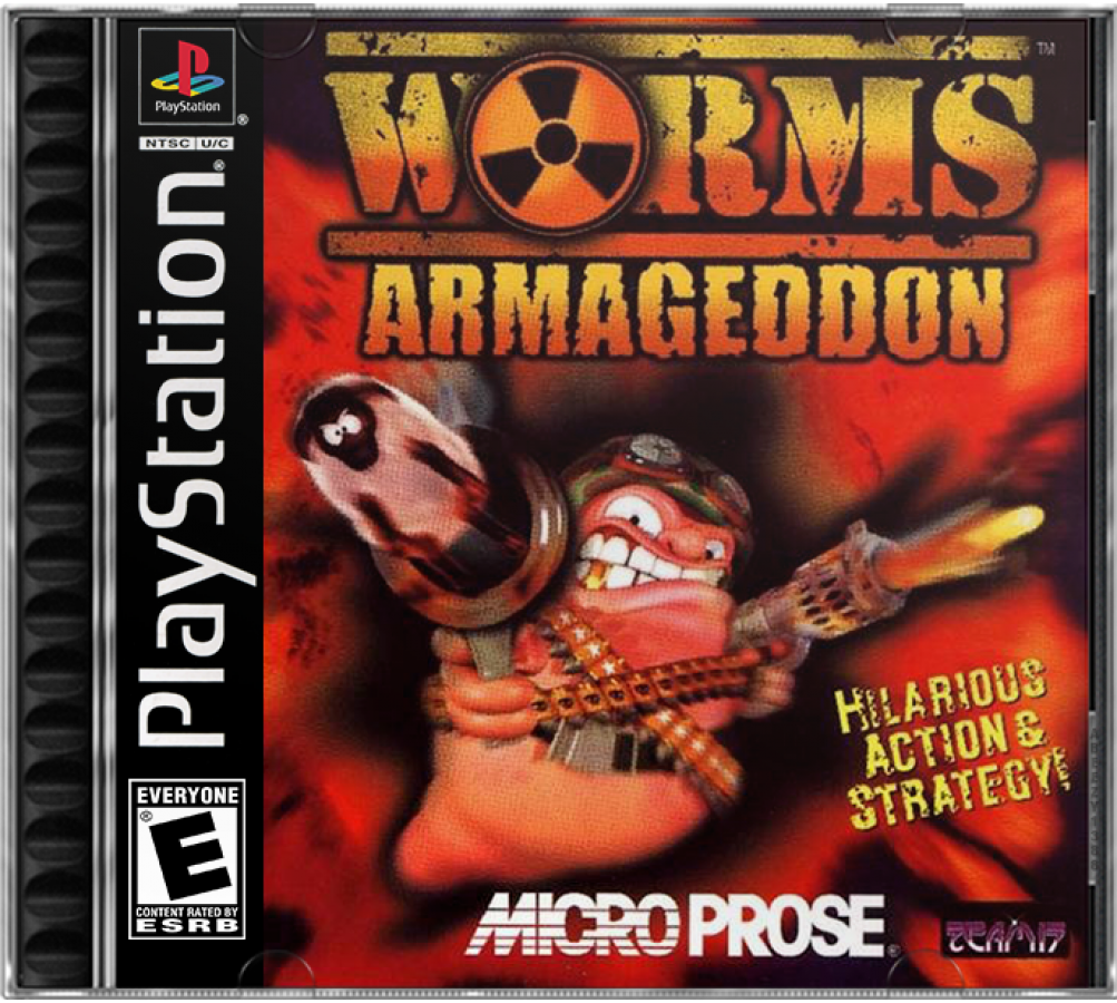 Worms Armageddon – PlayStation 1 (PS1)