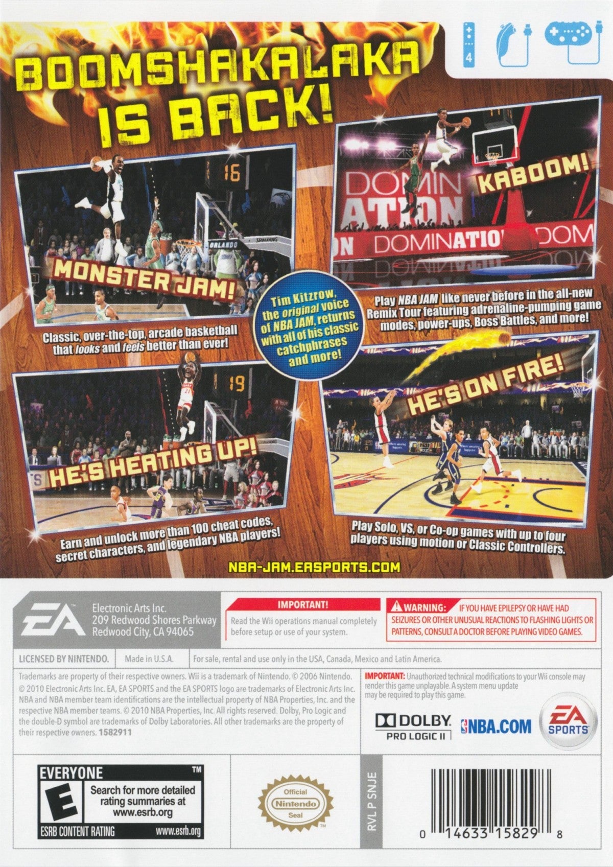 NBA Jam – Nintendo Wii (Wii)