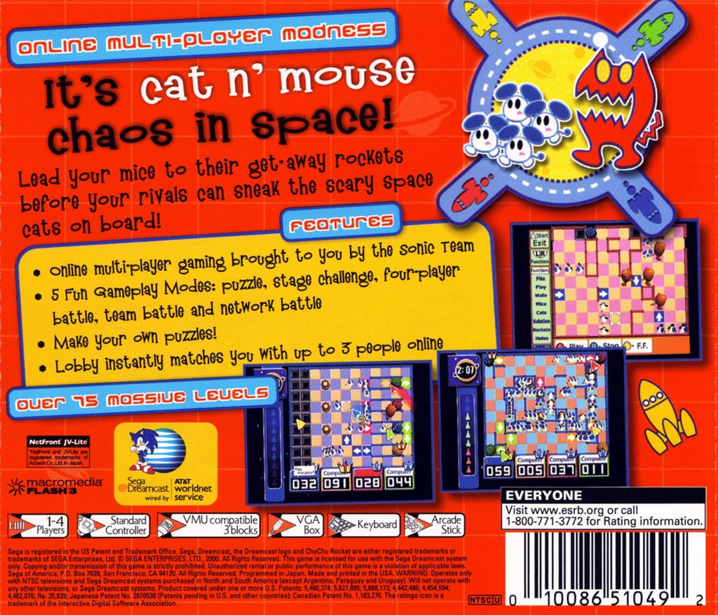 Chu Chu Rocket – Sega Dreamcast (DC)