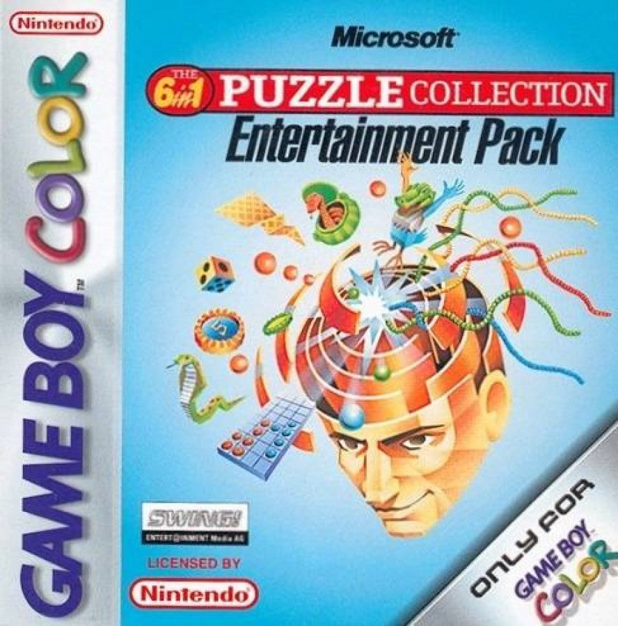 Microsoft 6 in 1 Puzzle Collection – Game Boy Color (GBC)